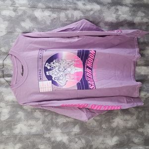 Sailor Moon Sailor Guardians Purple Long-Sleeve T-Shirt